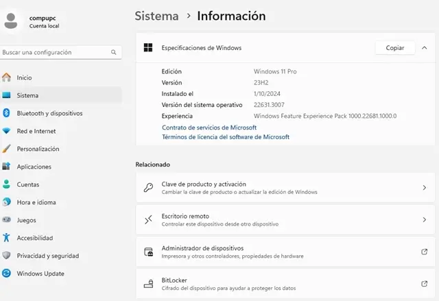 Windows 11 ISO Español