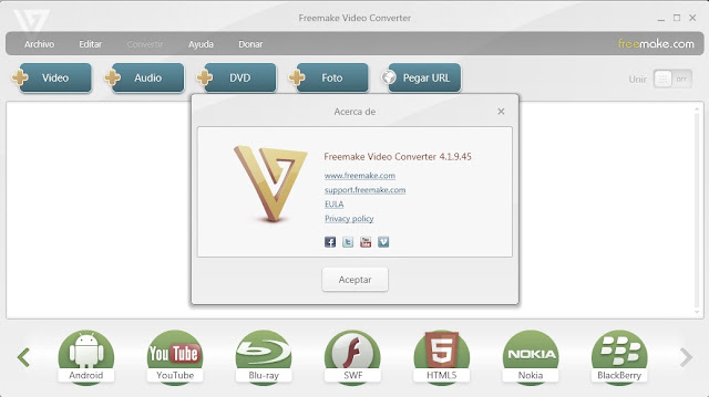 Descargar Freemake Video Converter Gold Full Español