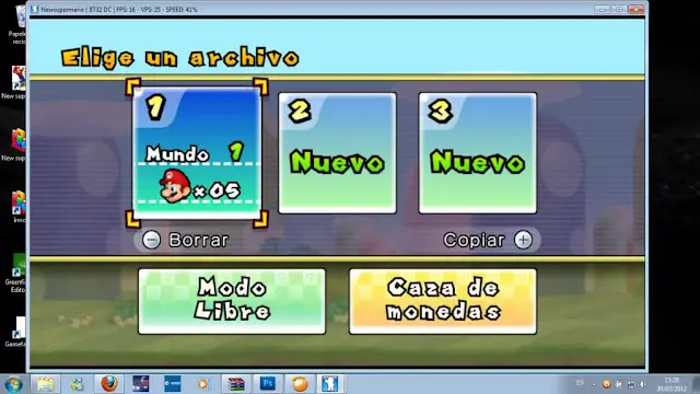 New Super Mario Bros PC Emulado Español